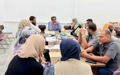 مجلس كلية الطب بالمرج يعقد اجتماعه الرابع لمتابعة سير العملية التعليمية